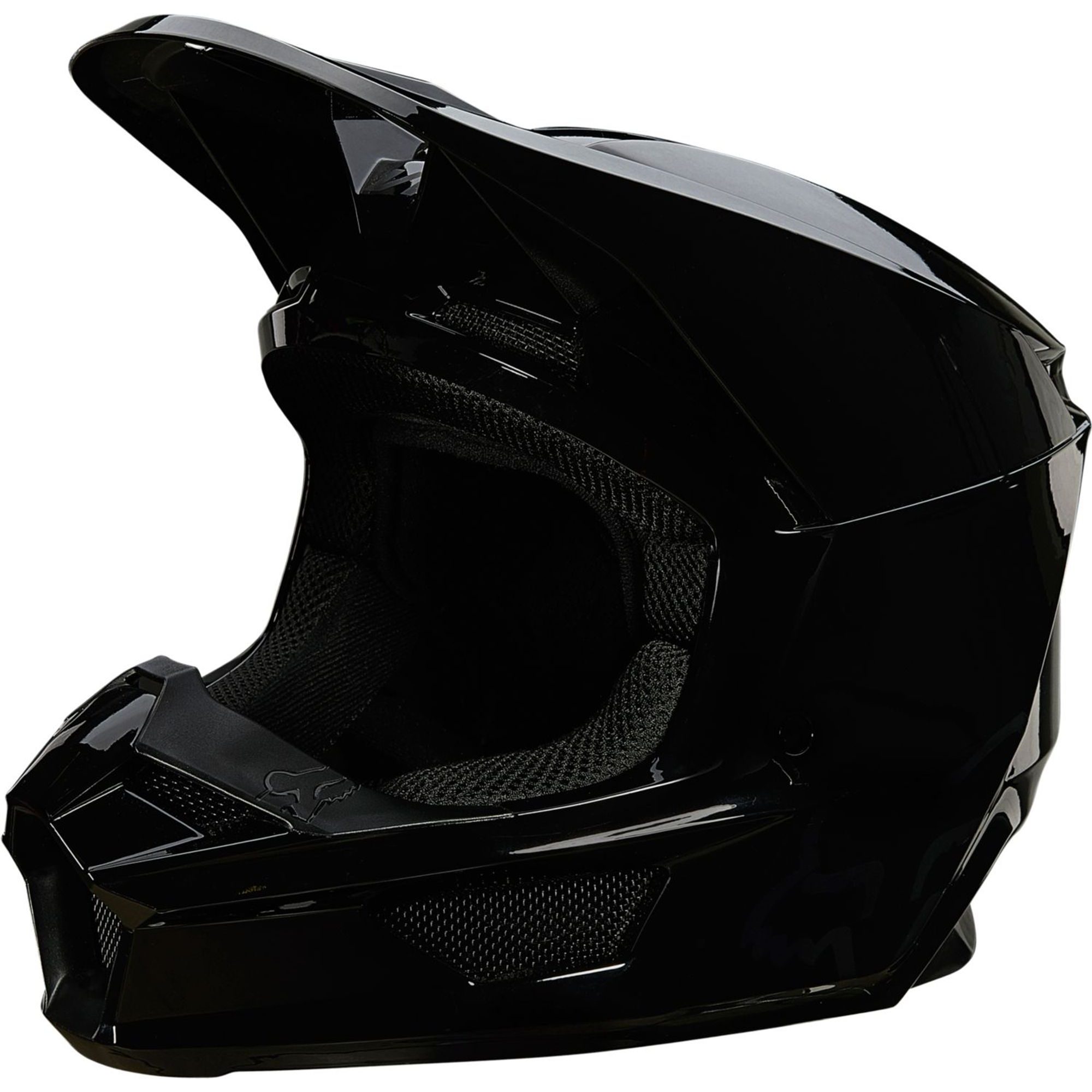 V1 Plaic Helmet, Ece Black