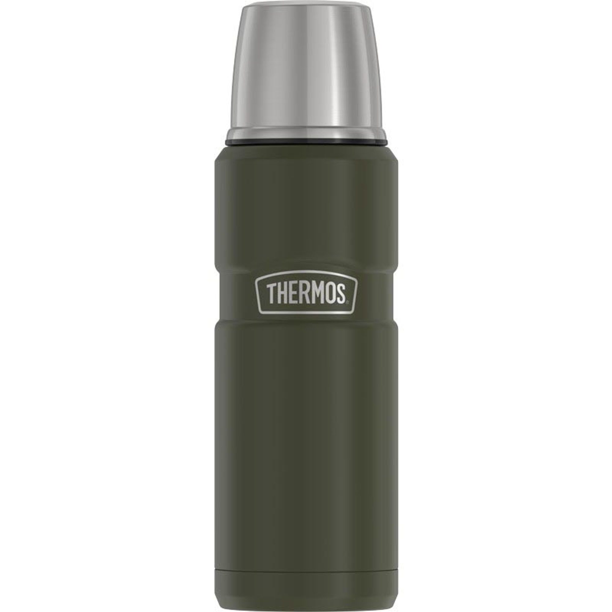 Termoska na nápoje 470 ml - vojenská zelená
