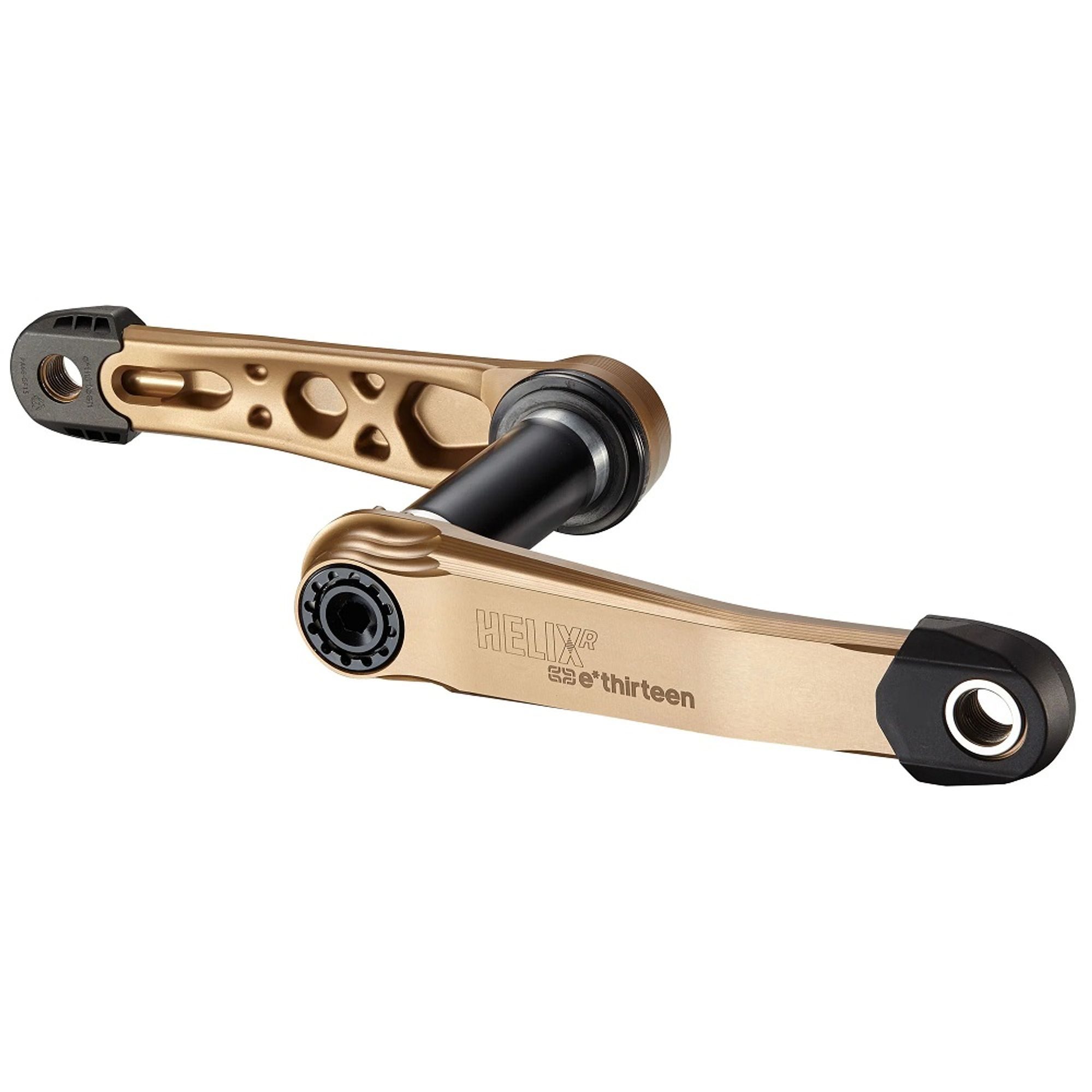 Helix R Crank | 165x73mm | no BB, no ring | Bronze