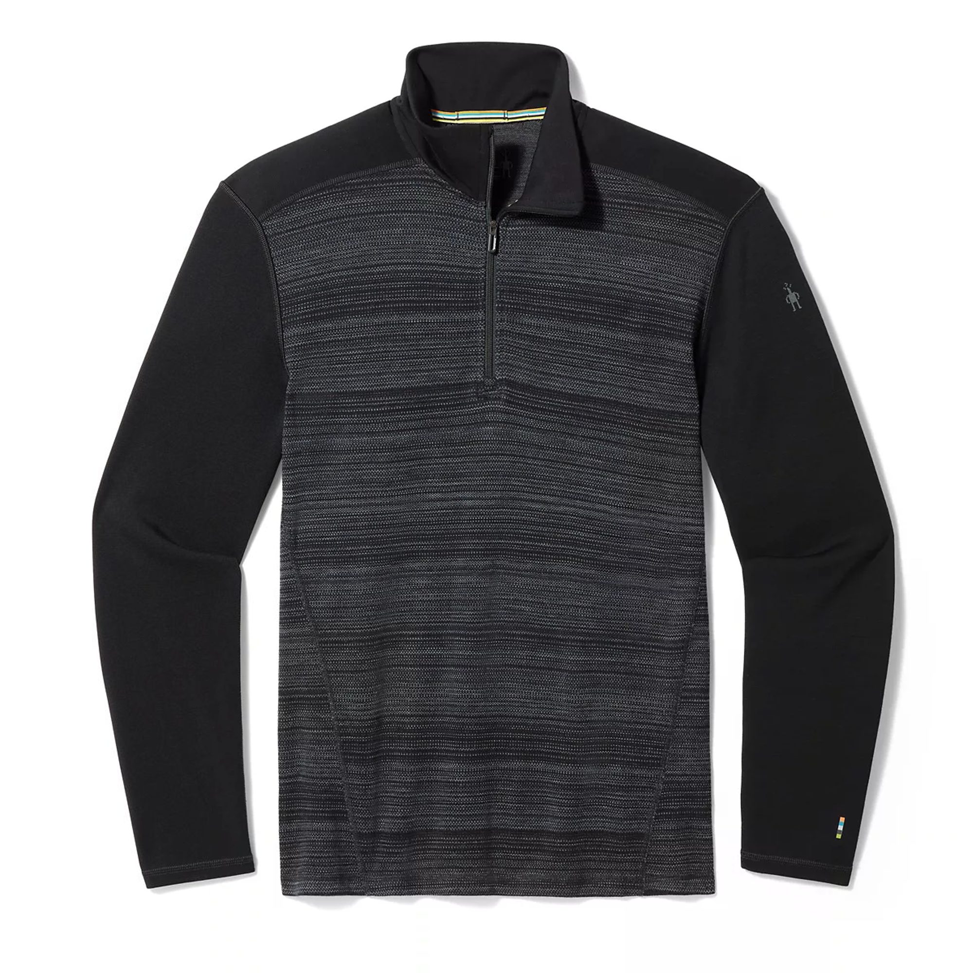 M CLASSIC THERMAL MERINO BL 1/4 ZIP black color shift