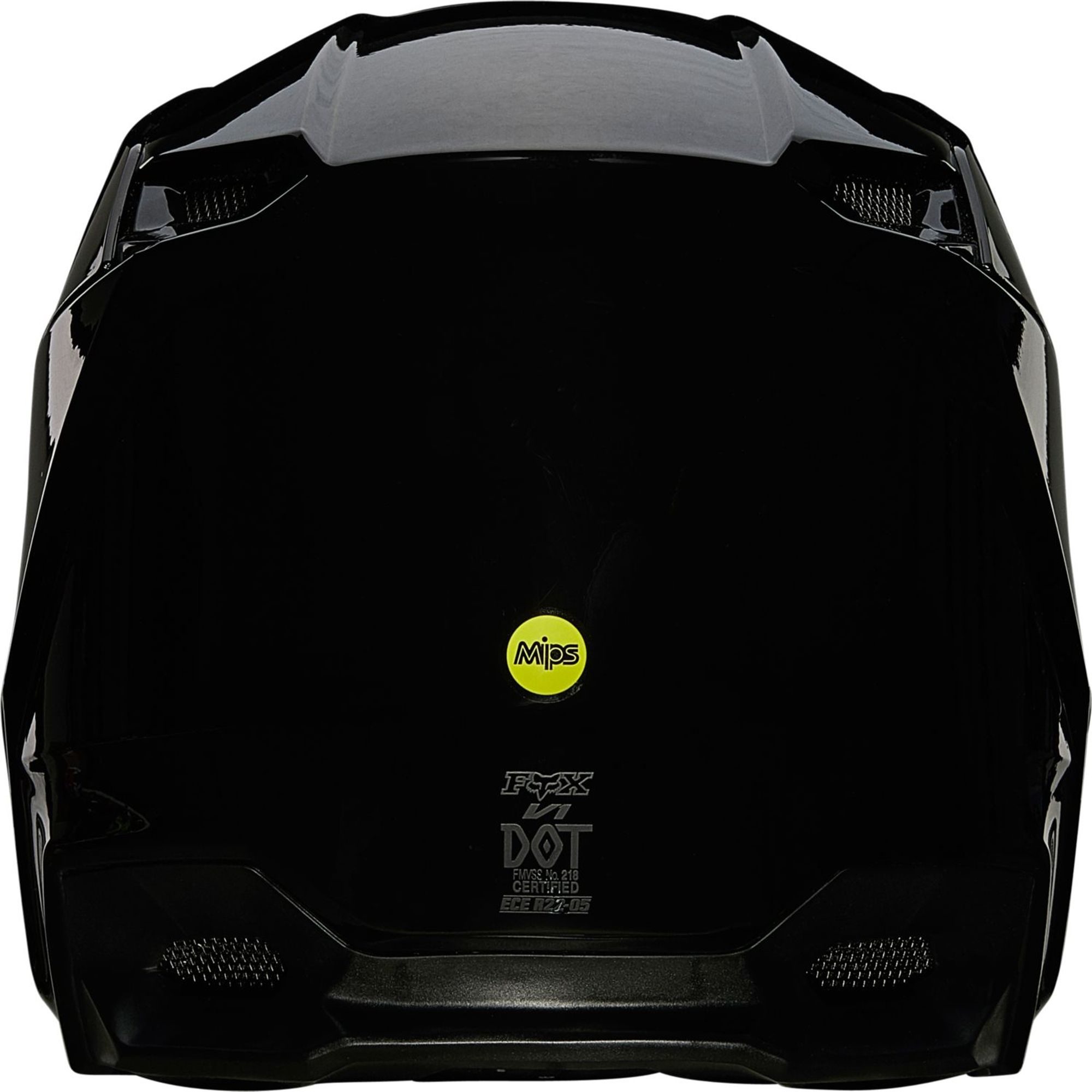 V1 Plaic Helmet, Ece Black