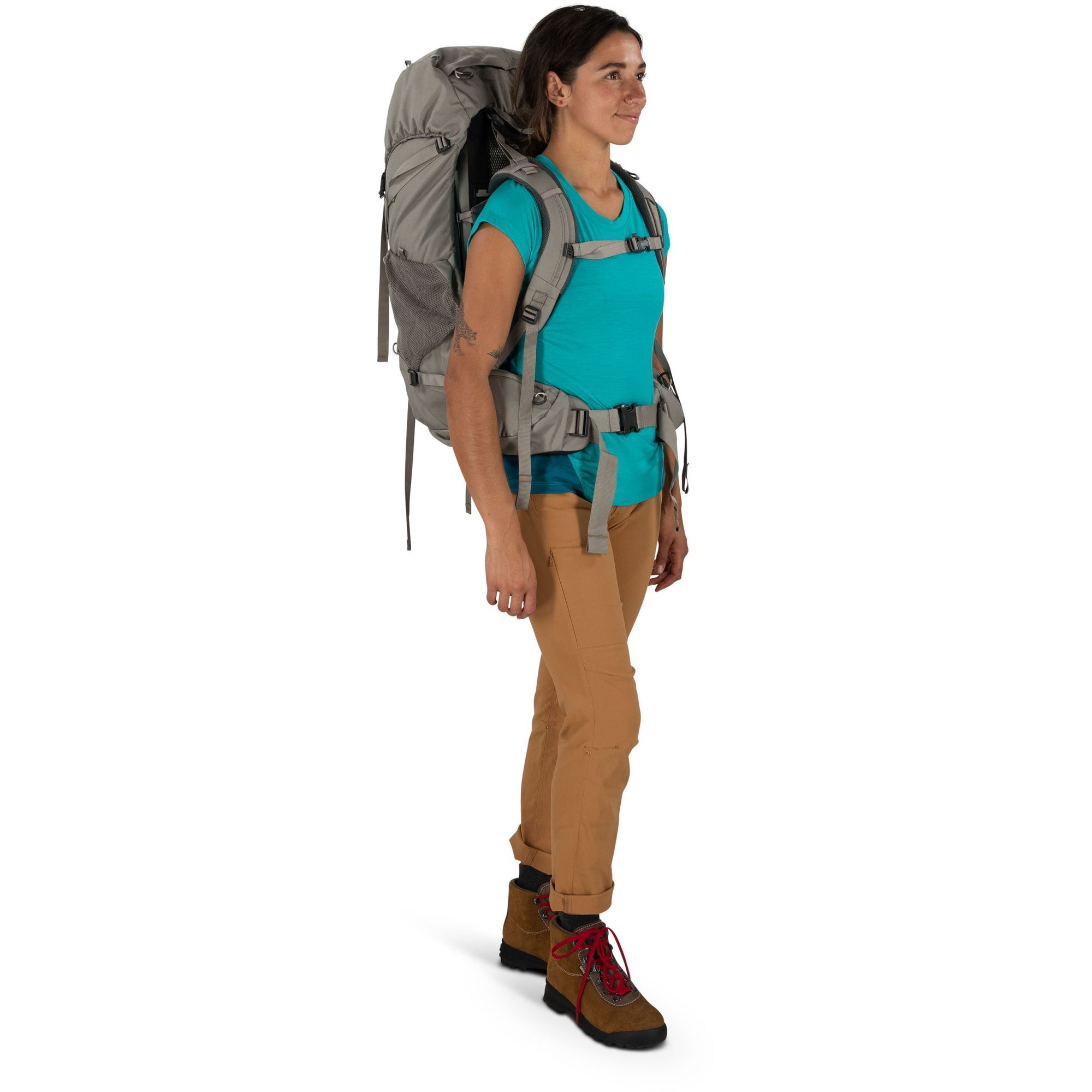 RENN 50, pediment grey/linen tan