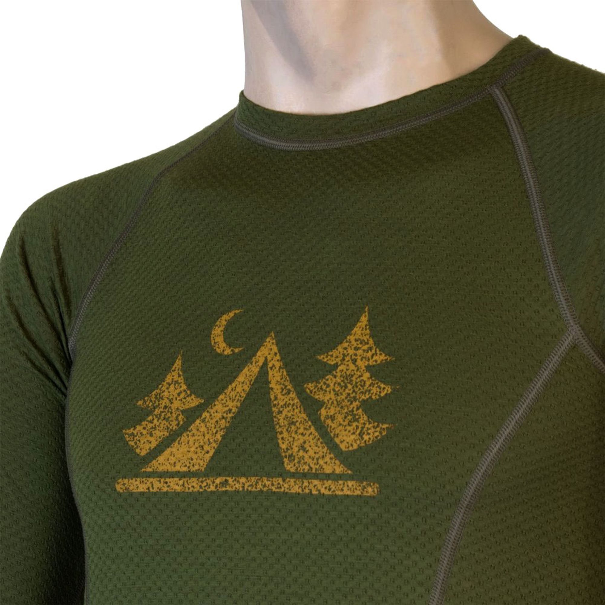 MERINO DF CAMP safari green