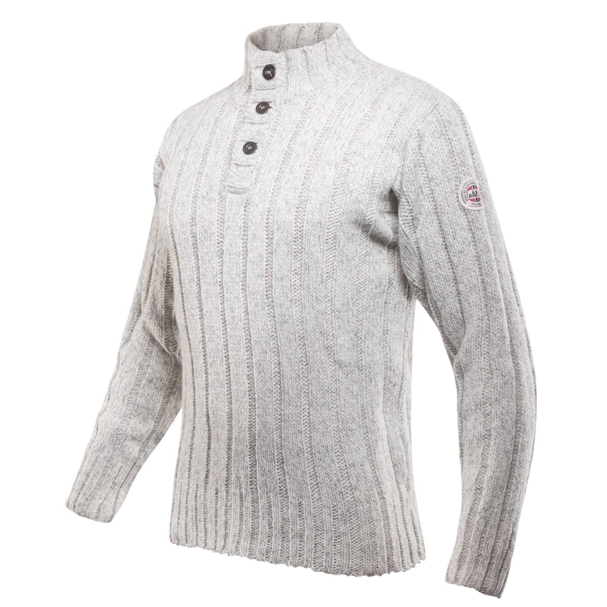Nansen Rib Knit, grey melange