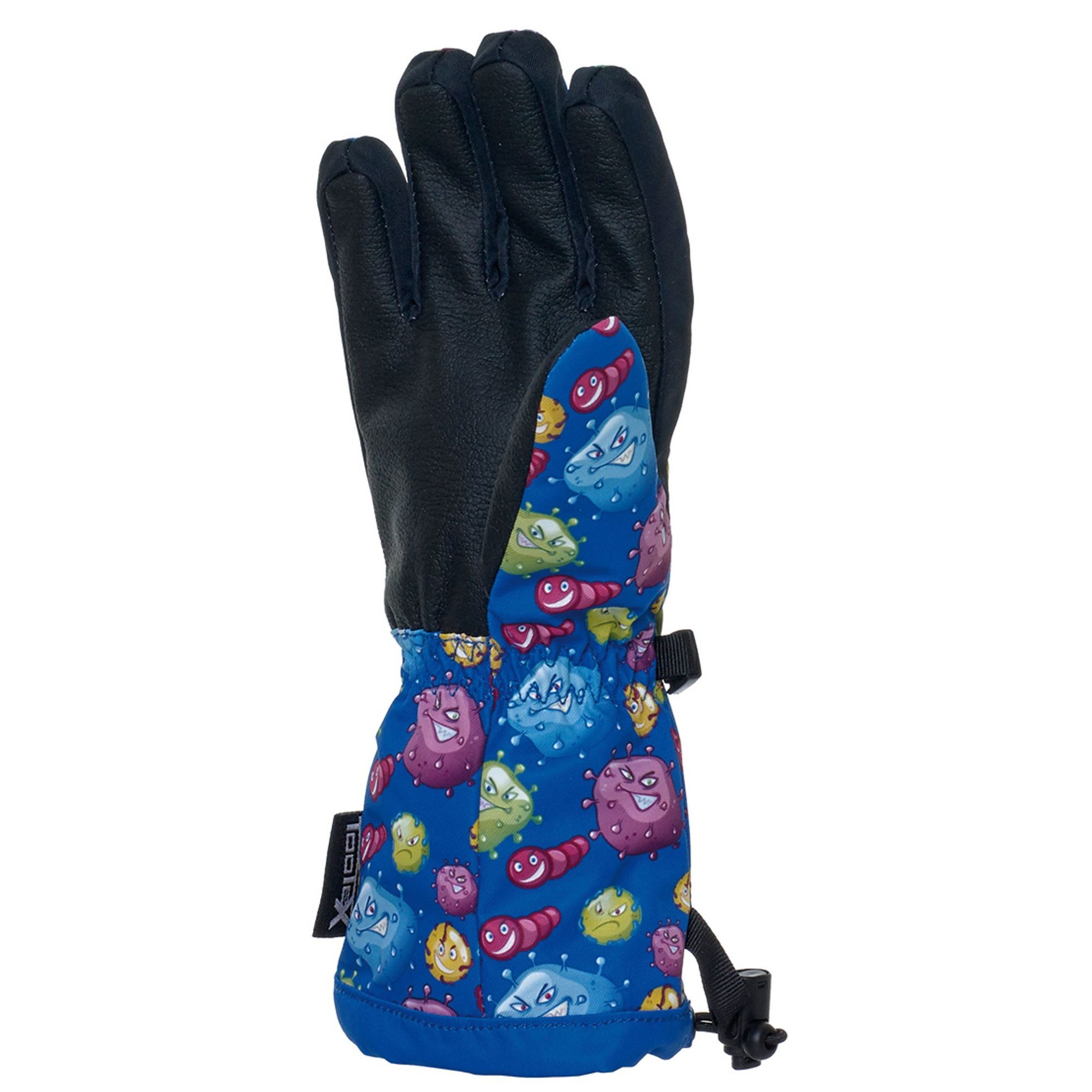 Bubble Monsters Kids Tootex Gloves, az
