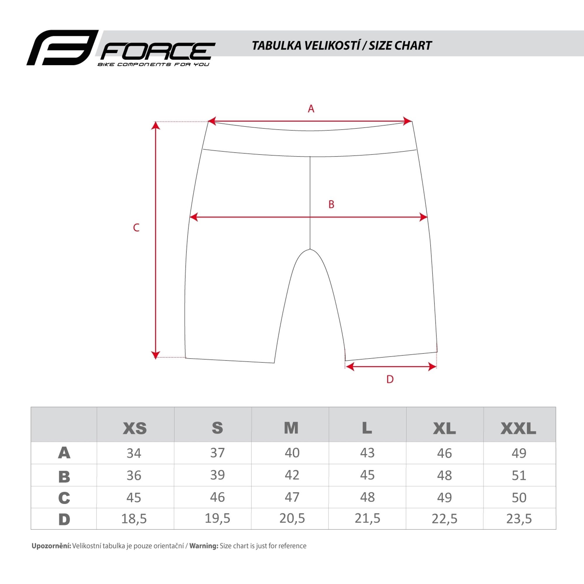 inner liner for MTB shorts, black