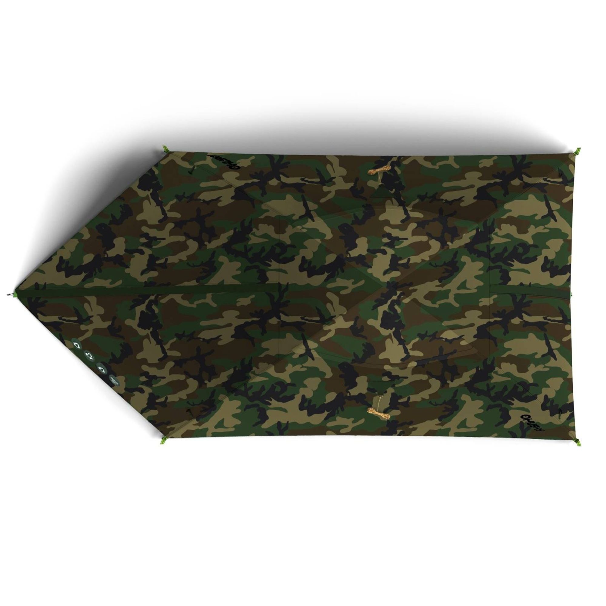 Bizam 2 army zelená