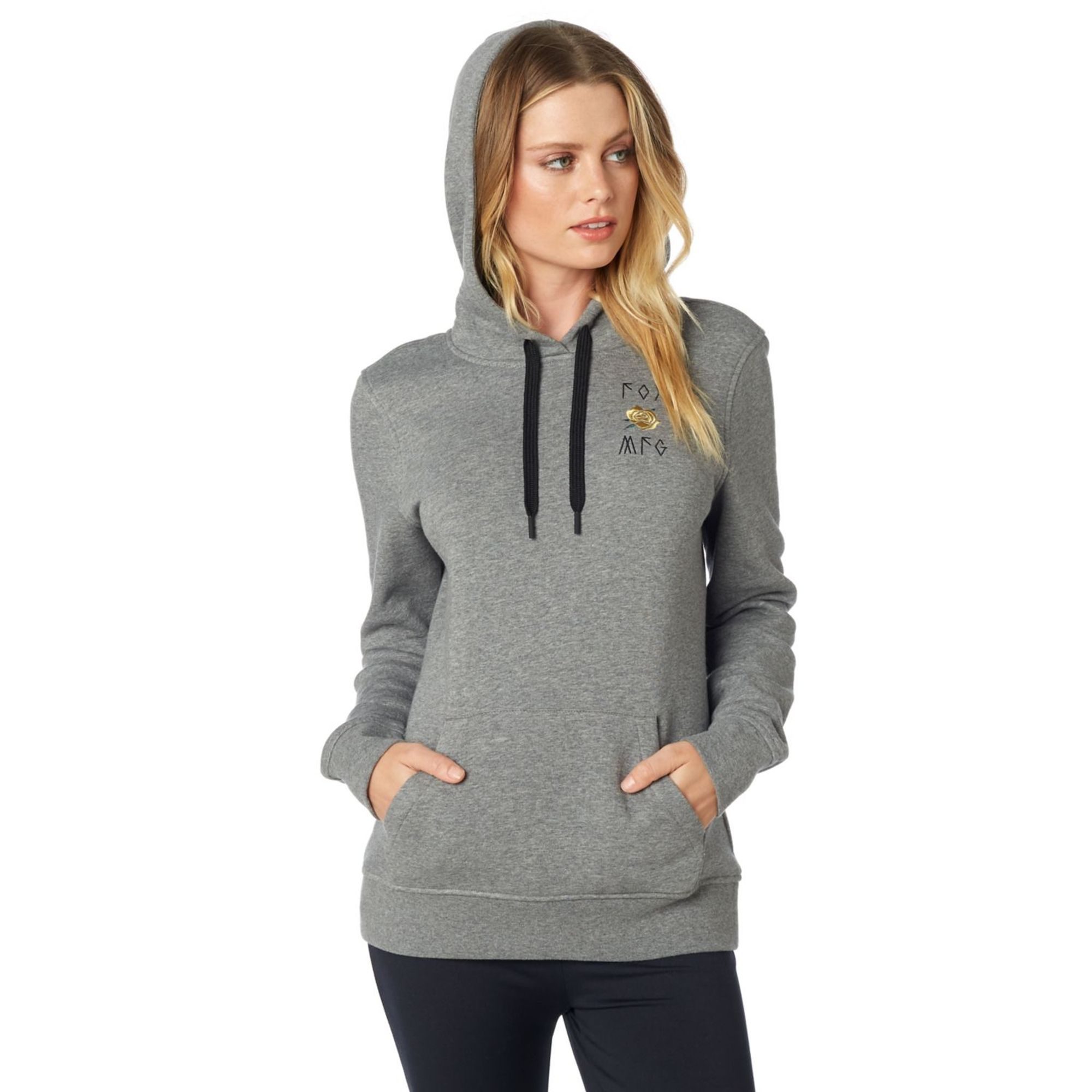 Rosey Po Hoody, heather graphite