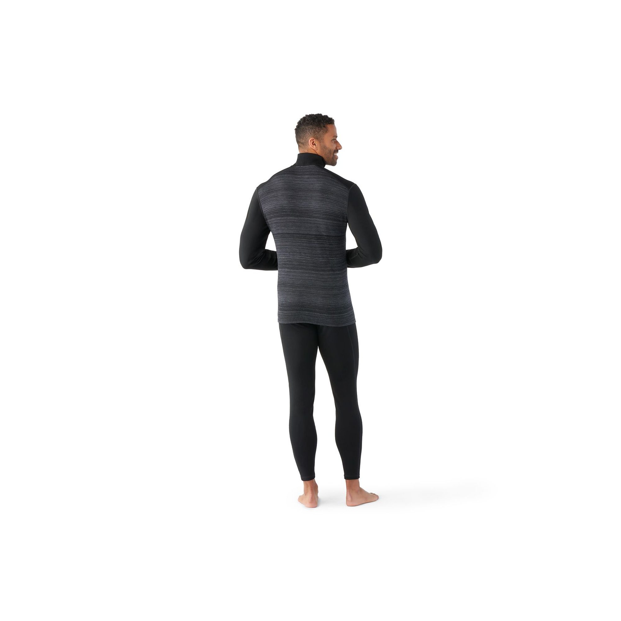 M CLASSIC THERMAL MERINO BL 1/4 ZIP black color shift
