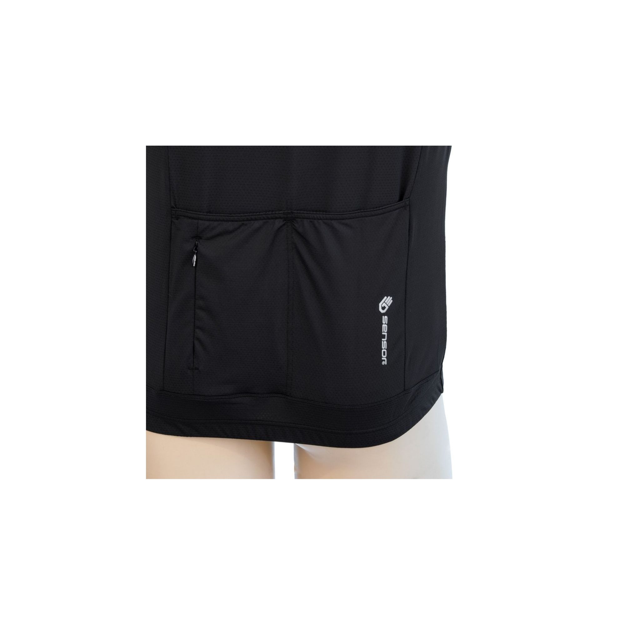 CYKLO MILES pánský dres kr.rukáv, černá