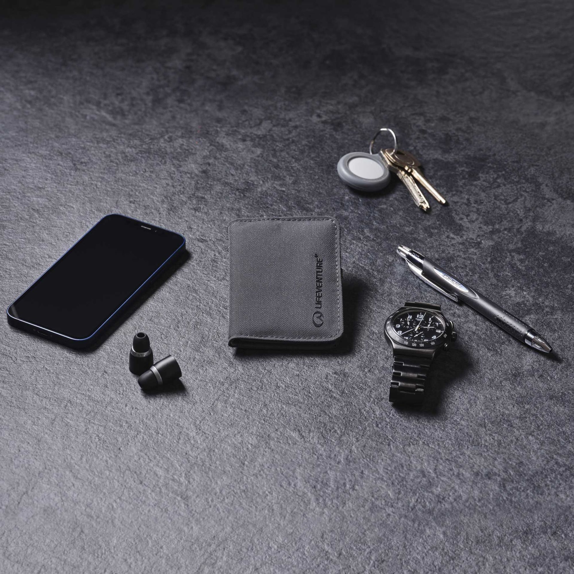 RFiD Card Wallet grey