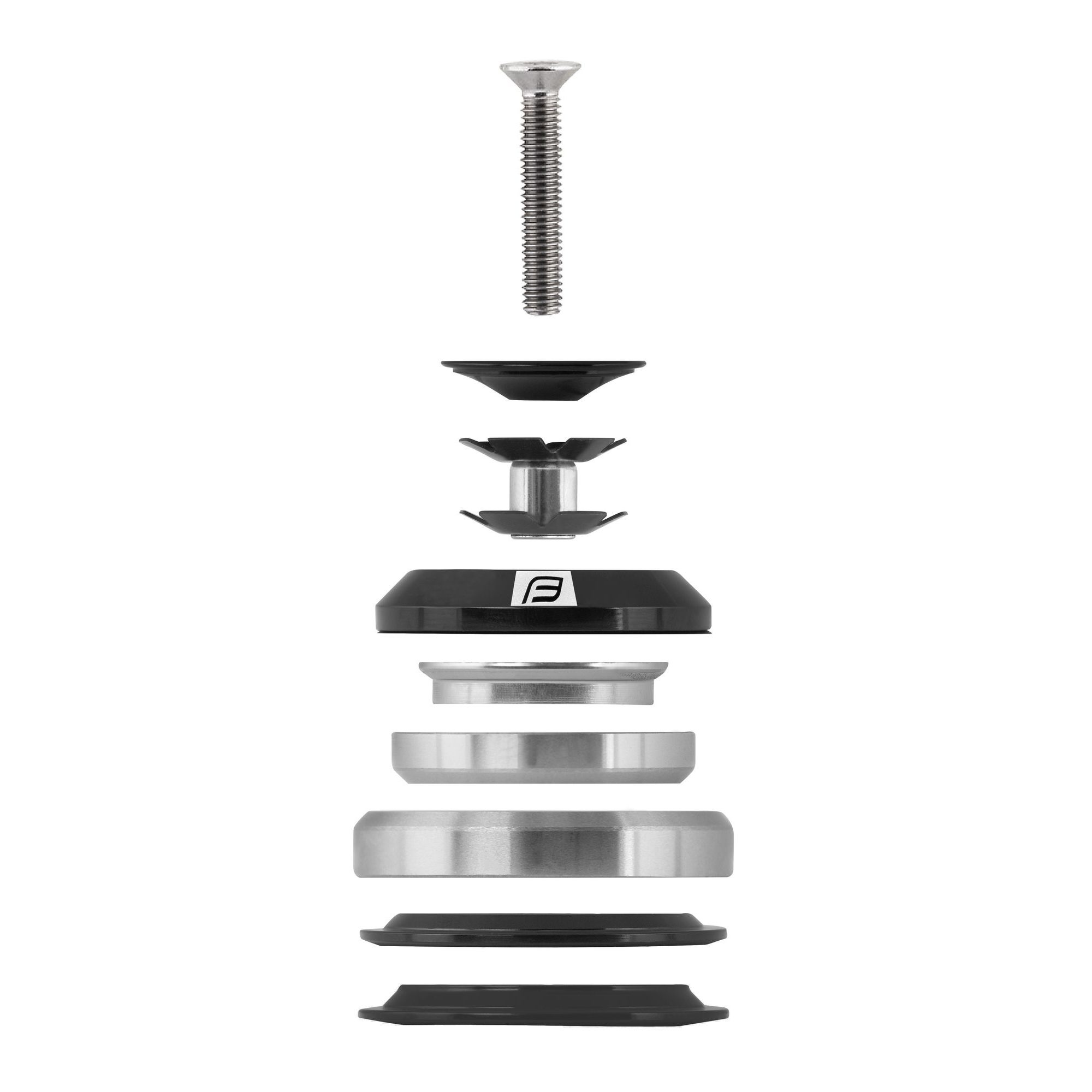TAPER 1 1/8"-1 1/2" integrov.černé