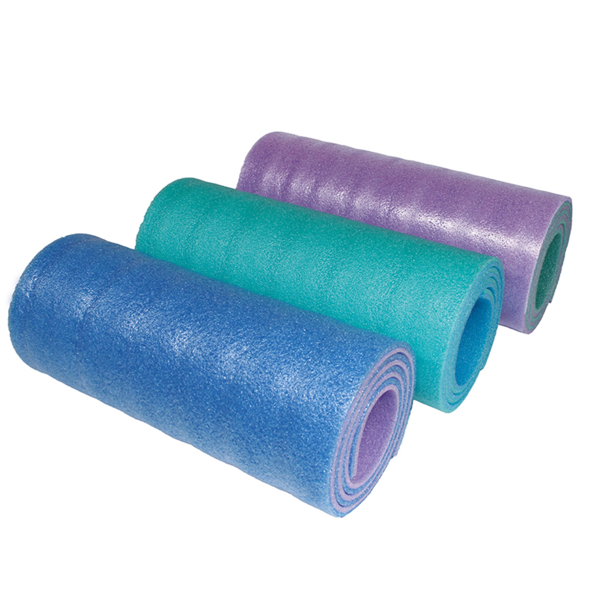 Double layer 10 SOFT FOAM blue,green,pink