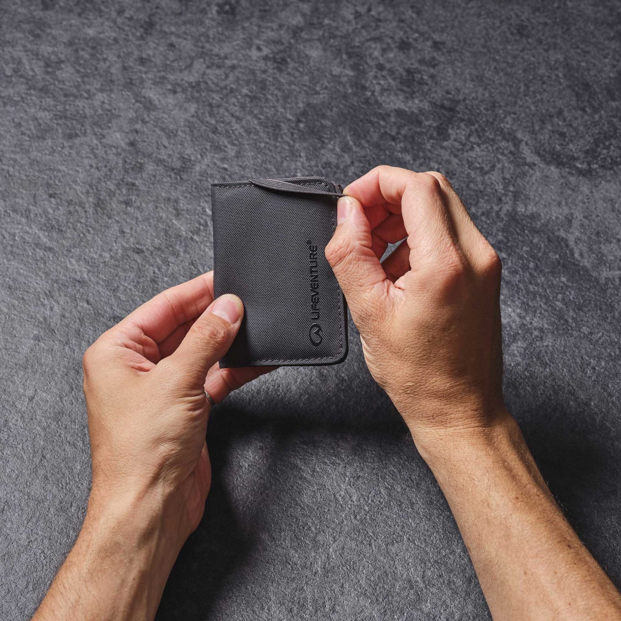 RFiD Card Wallet grey
