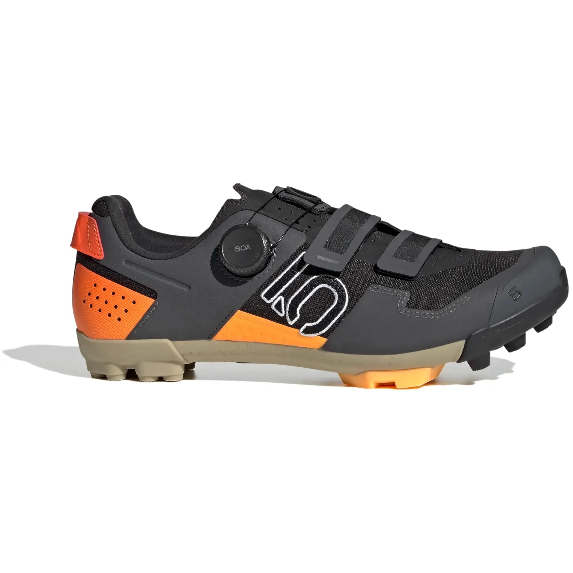Kestrel Boa, Black White Impact Orange