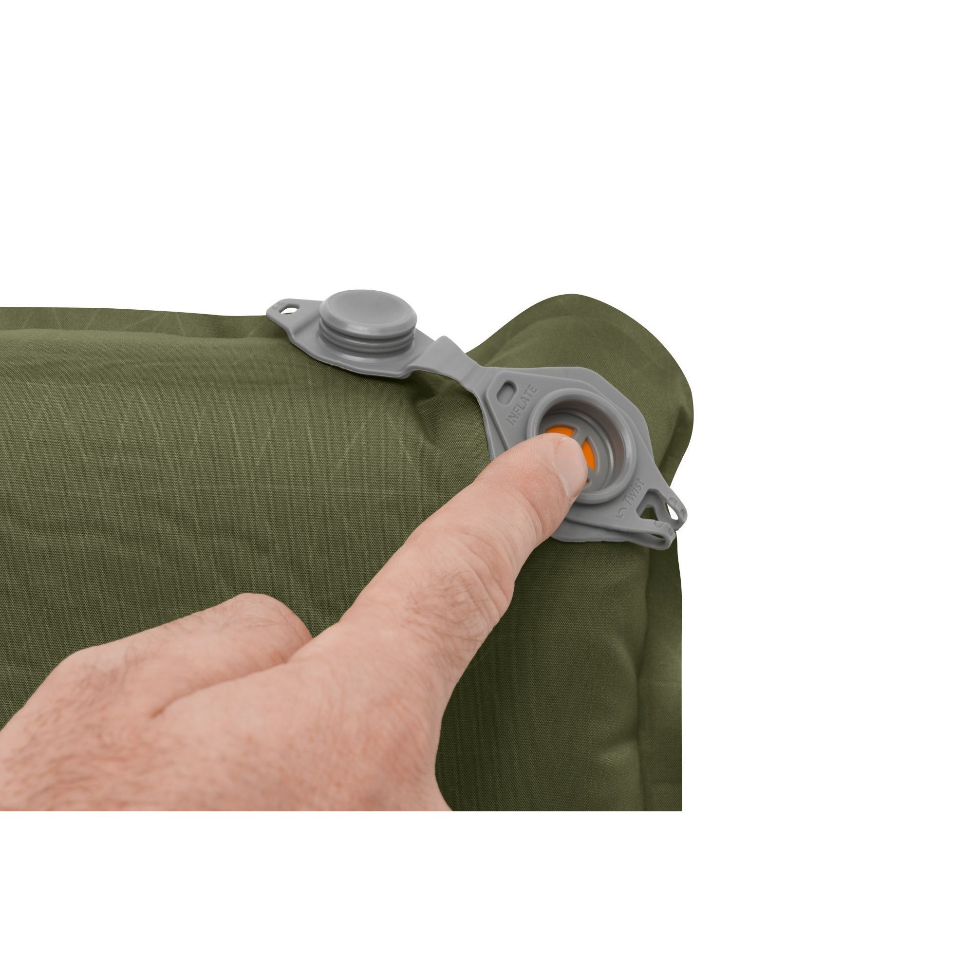 Camp Plus Self Inflating Rectangular Large Moss