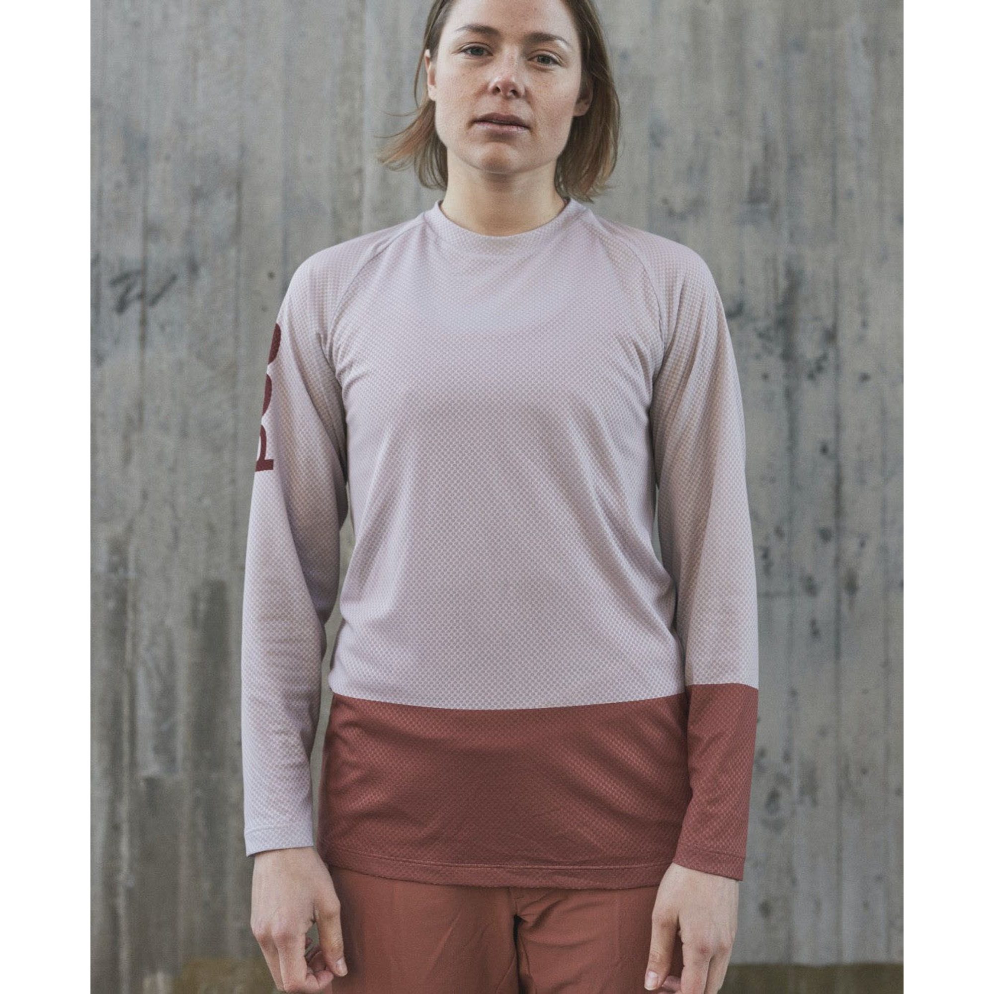 W's MTB Pure LS Jersey Light Sandstone Beige/Himalayan Salt
