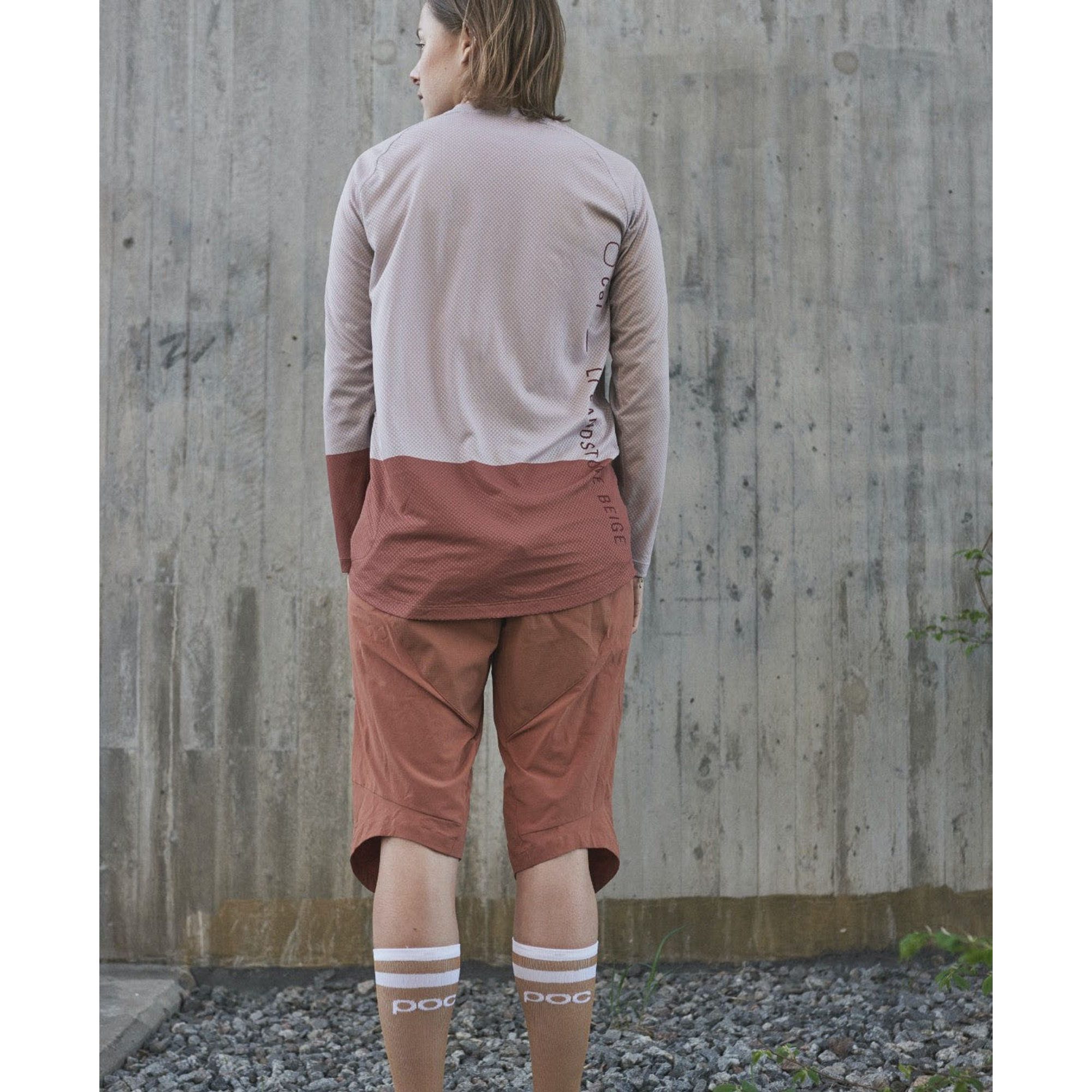 W's MTB Pure LS Jersey Light Sandstone Beige/Himalayan Salt