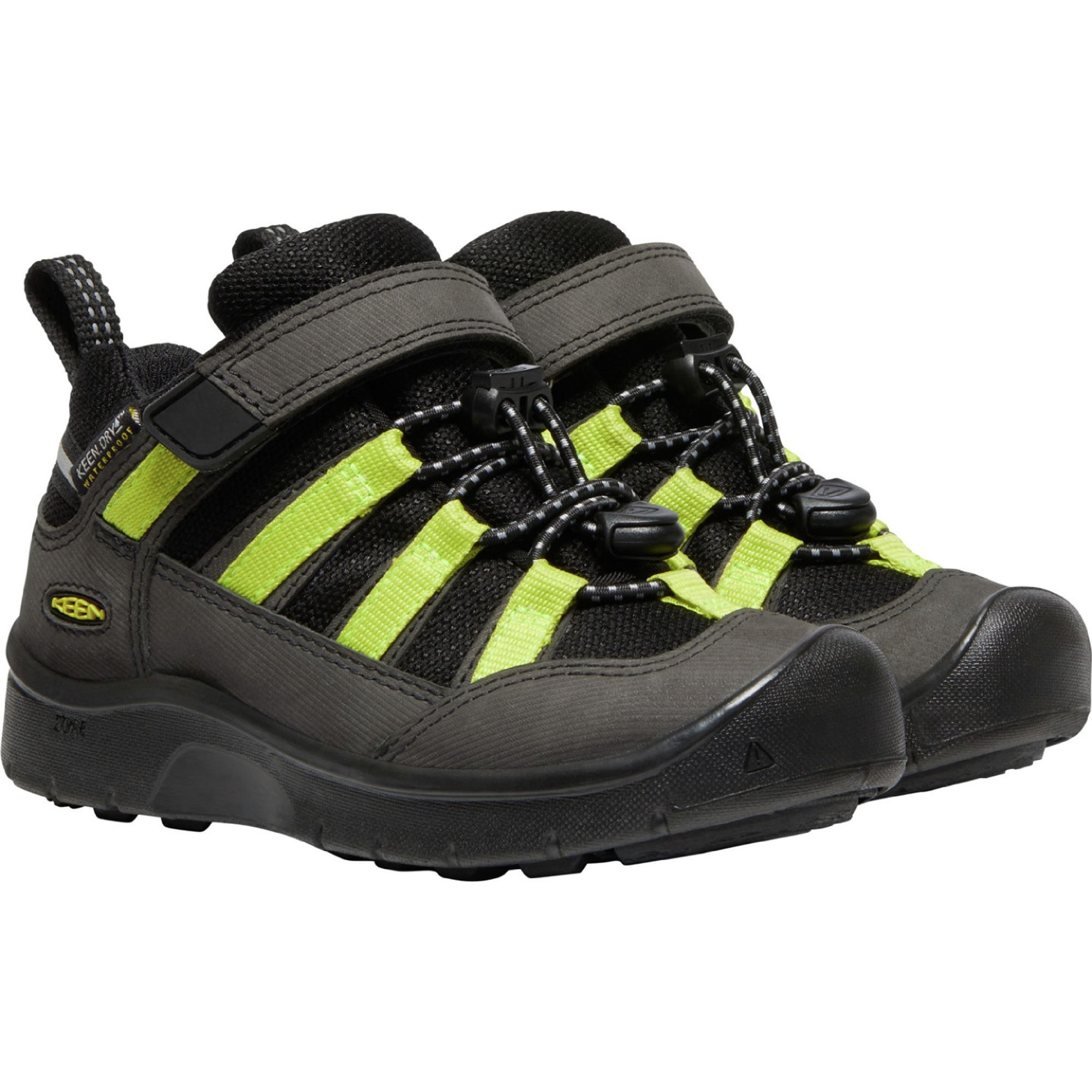 HIKEPORT 2 LOW WP KIDS, black/evening primrose