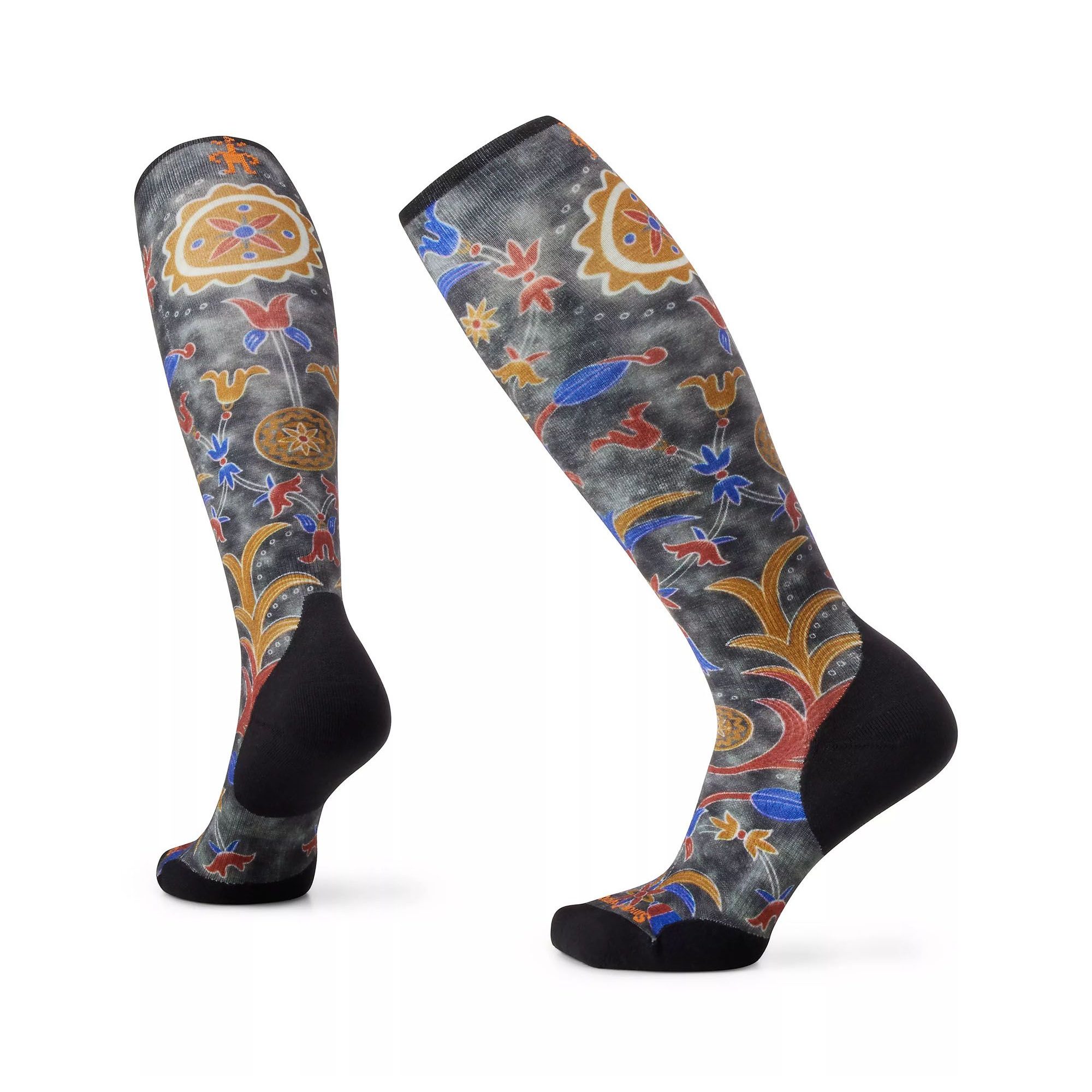 W SKI TC ROYAL FLORAL PRINT OTC, black