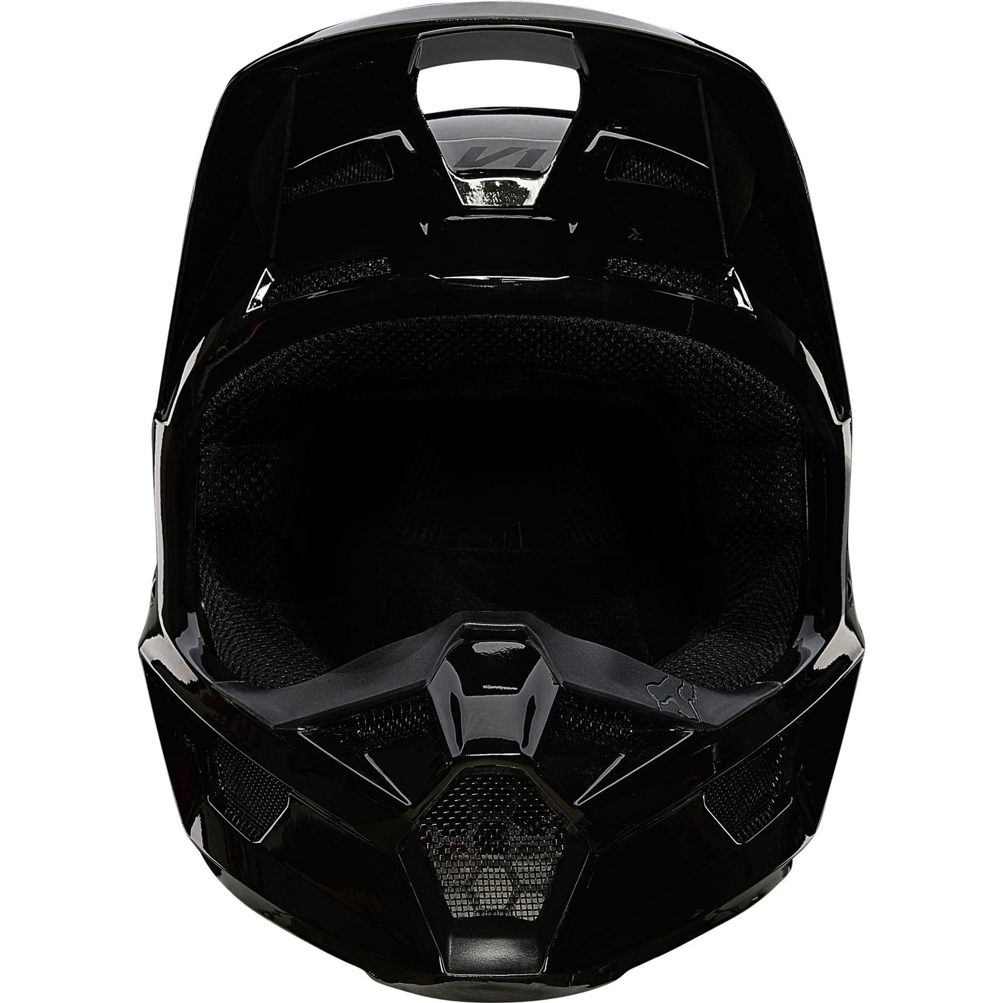 V1 Plaic Helmet, Ece Black