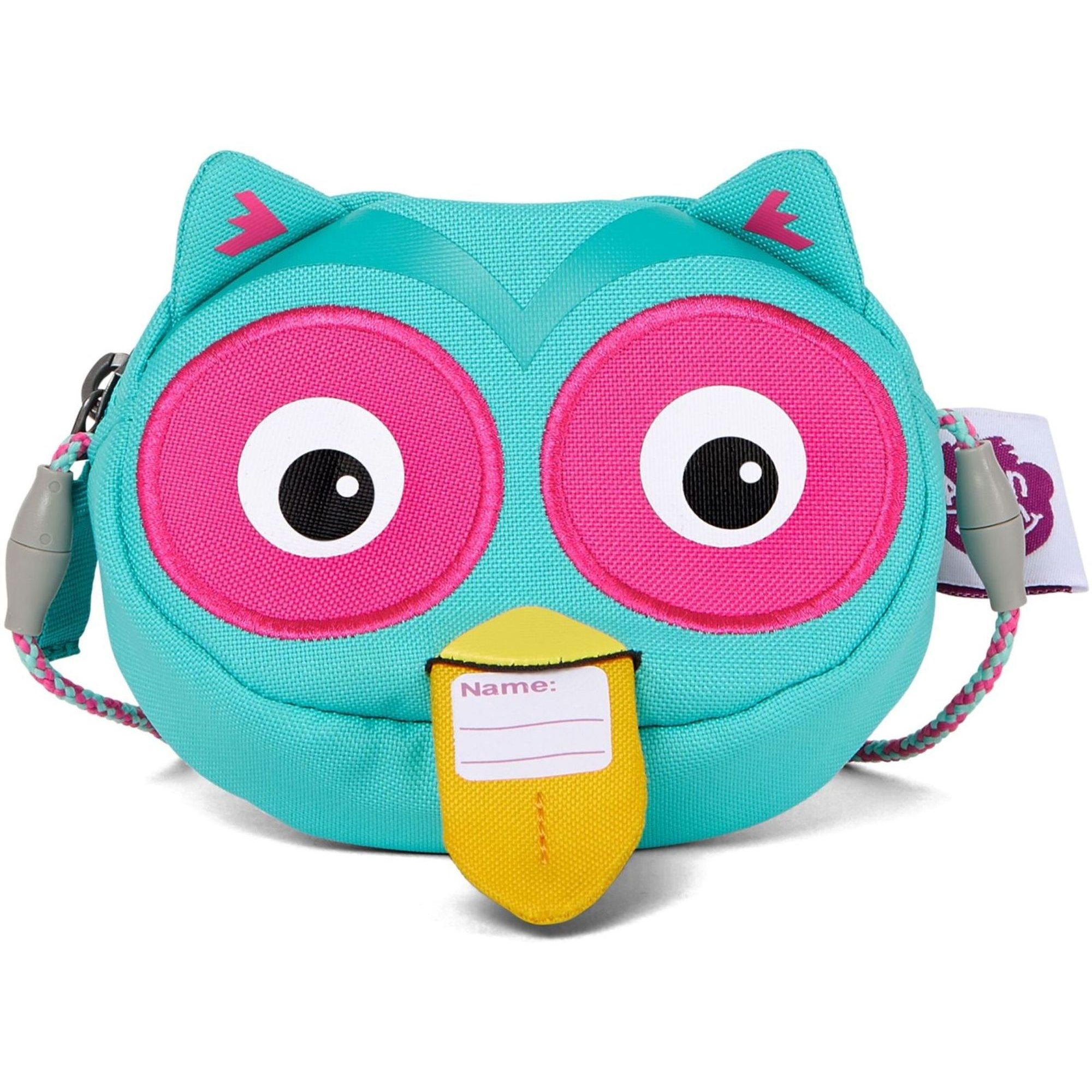 Wallet - Olivia Owl, turquoise
