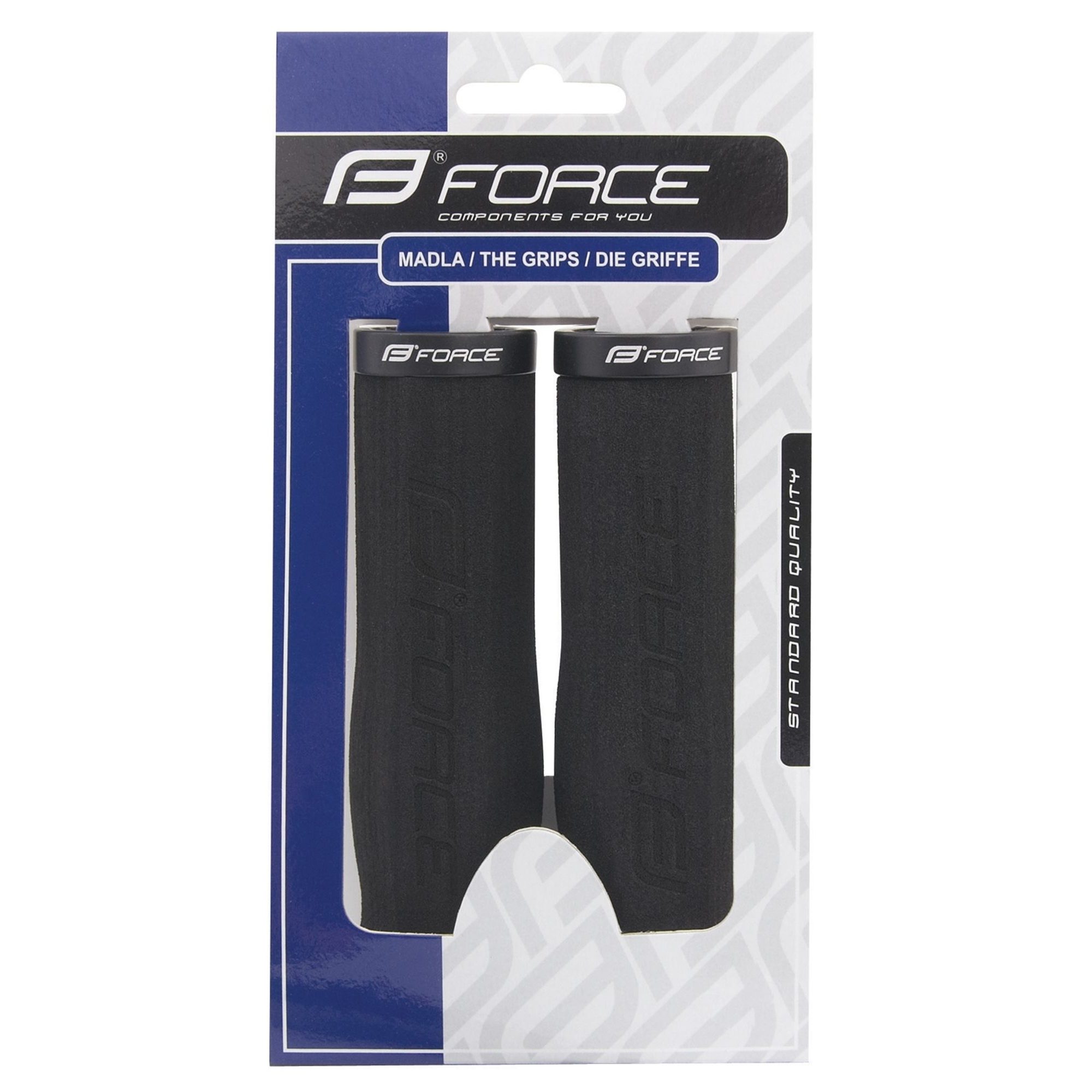foam secured, black