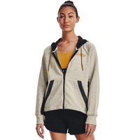 UNDER ARMOUR Rival + FZ Hoodie, Brown