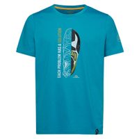 LA SPORTIVA Solution T-Shirt M, Tropic Blue