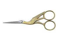 VICTORINOX Stork scissors, gold-plated