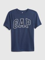 GAP 424016-03 Dětské tričko s logem Tmavě modrá