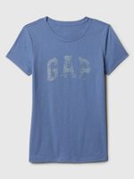 GAP 417797-03 Tričko s logem GAP Modrá