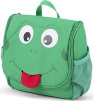 AFFENZAHN Kids Toiletry Bag Finn Frog - green