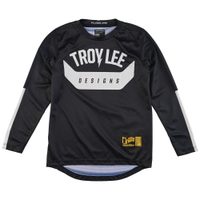 TROY LEE DESIGNS FLOWLINE AIRCORE LS YOUTH BLACK