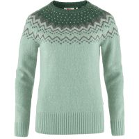 FJÄLLRÄVEN Övik Knit Sweater W, Misty Green-Deep Patina