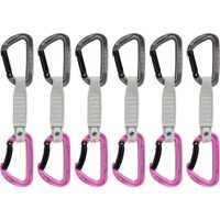 MAMMUT Workhorse Keylock 17 cm 6-Pack Quickdraws grey-pink