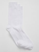 GAP 733789-03 Vysoké ponožky, 3 páry Bílá