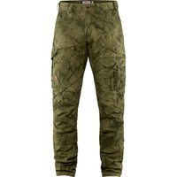 FJÄLLRÄVEN Barents Pro Hunting Trousers M, Green Camo-Deep Forest