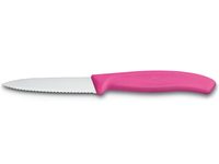 VICTORINOX 6.7636.L115 Nůž kuchyňský růžový 8cm vlnka