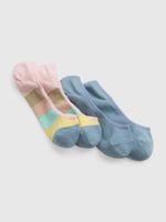 GAP 714396-01 Nízké ponožky, 2 páry Barevná