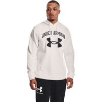 UNDER ARMOUR UA RIVAL TERRY BIG LOGO HD, White