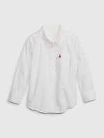 GAP 529837-01 Dětská košile oxford Bílá
