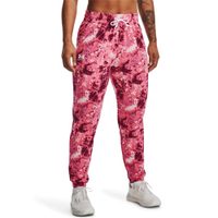 UNDER ARMOUR Rival Terry Print Jogger, Pink