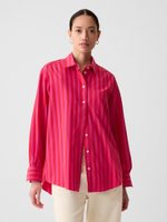 GAP 755814-35 Košile z organické bavlny Růžová