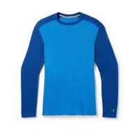 SMARTWOOL M CLASSIC THERMAL MERINO BL CREW BOXED, blueberry hill-laguna blue
