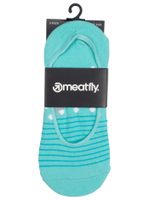 MEATFLY Meatfly Low Socks Triple Pack, Blue Stripe
