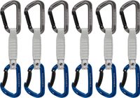 MAMMUT Workhorse Keylock 12 cm 6-Pack Quickdraws Grey-Blue