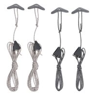 SEA TO SUMMIT Ground Control Guy Cords (4 Pack) Dark Grey