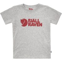 FJÄLLRÄVEN Kids Fjällräven Logo T-shirt Grey-Melange