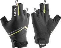 LEKI Gloves Multi Breeze short, black-yellow-white